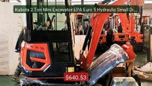 Kubota 2 Ton Mini Excavator EPA Euro 5 Hydraulic Small Digger Gard... -- Best Deal 2026 | Shop Now!