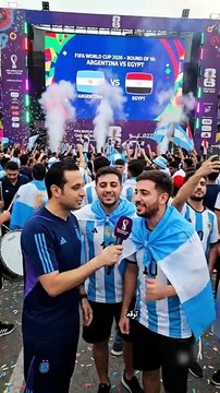 🇦🇷🔥 جماهير الأرجنتين تتوقع مواجهة نارية أمام مصر في دور الـ16! مين يحسم التأهل؟ ⚽🏆