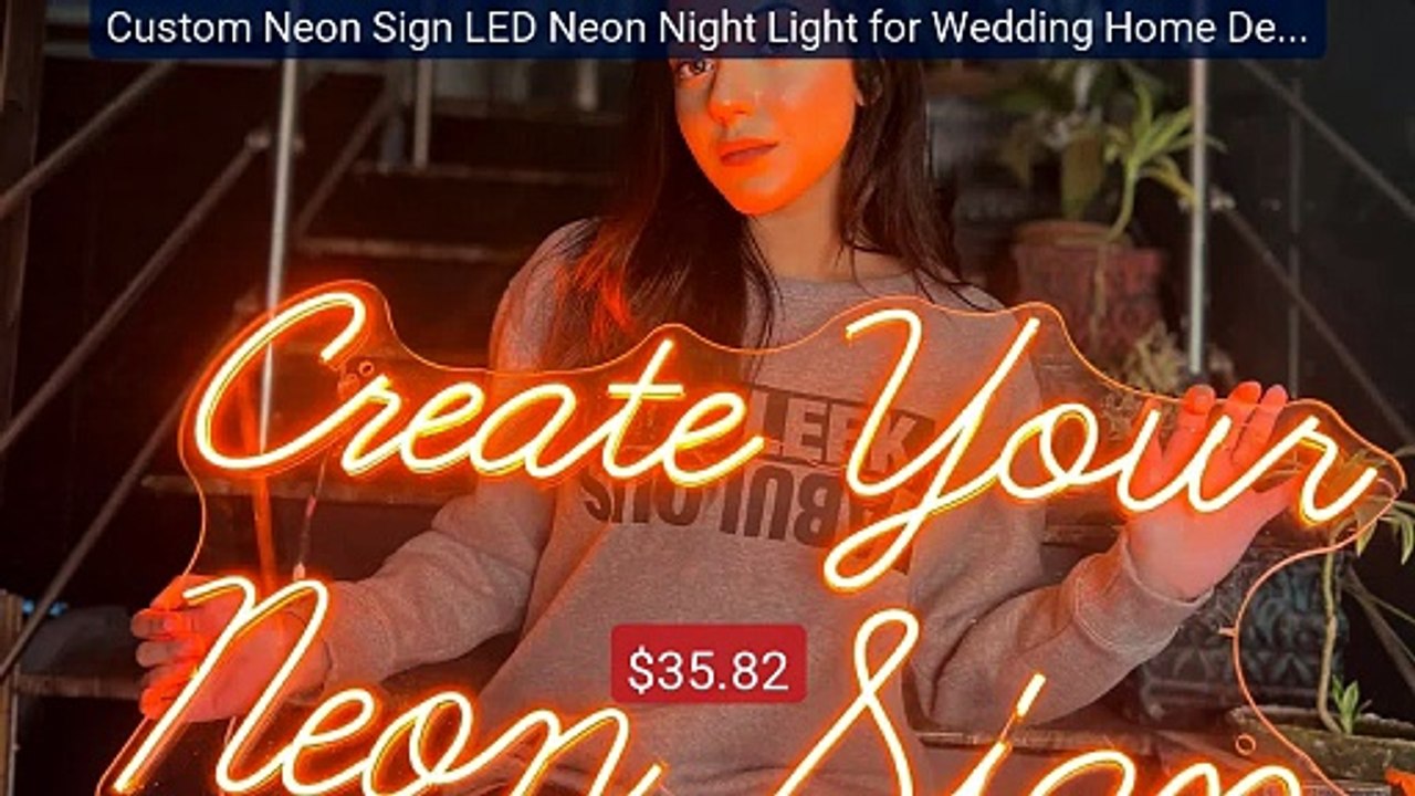 Custom Neon Sign LED Neon Night Light for Wedding Home Deco... -- Top Pick 2026 | Unbeatable Price!