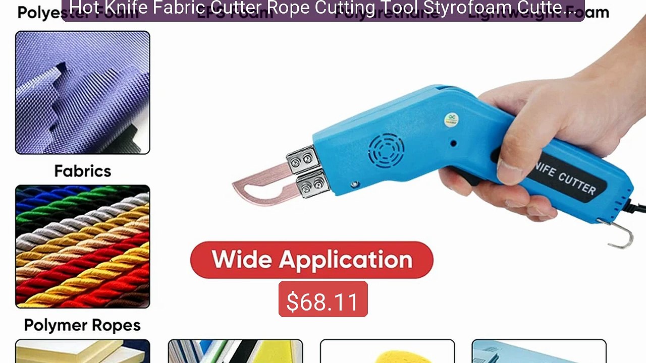 Hot Knife Fabric Cutter Rope Cutting Tool Styrofoam Cutter Electric... -- Top Rated 2026 | Buy Now!