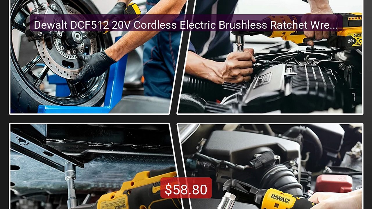 Dewalt DCF512 20V Cordless Electric Brushless Ratchet Wrench ... -- Amazing Value 2026 | Must Have!