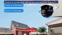 Outdoor IP Camera 8MP 5MP 4G Sim Card WIFI POE AI Auto Trac... -- Top Pick 2026 | Unbeatable Price!