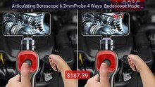 Articulating Borescope 6.2mmProbe 4 Ways  Endoscope Inspection... -- Hot Deal 2026 | Limited Offer!