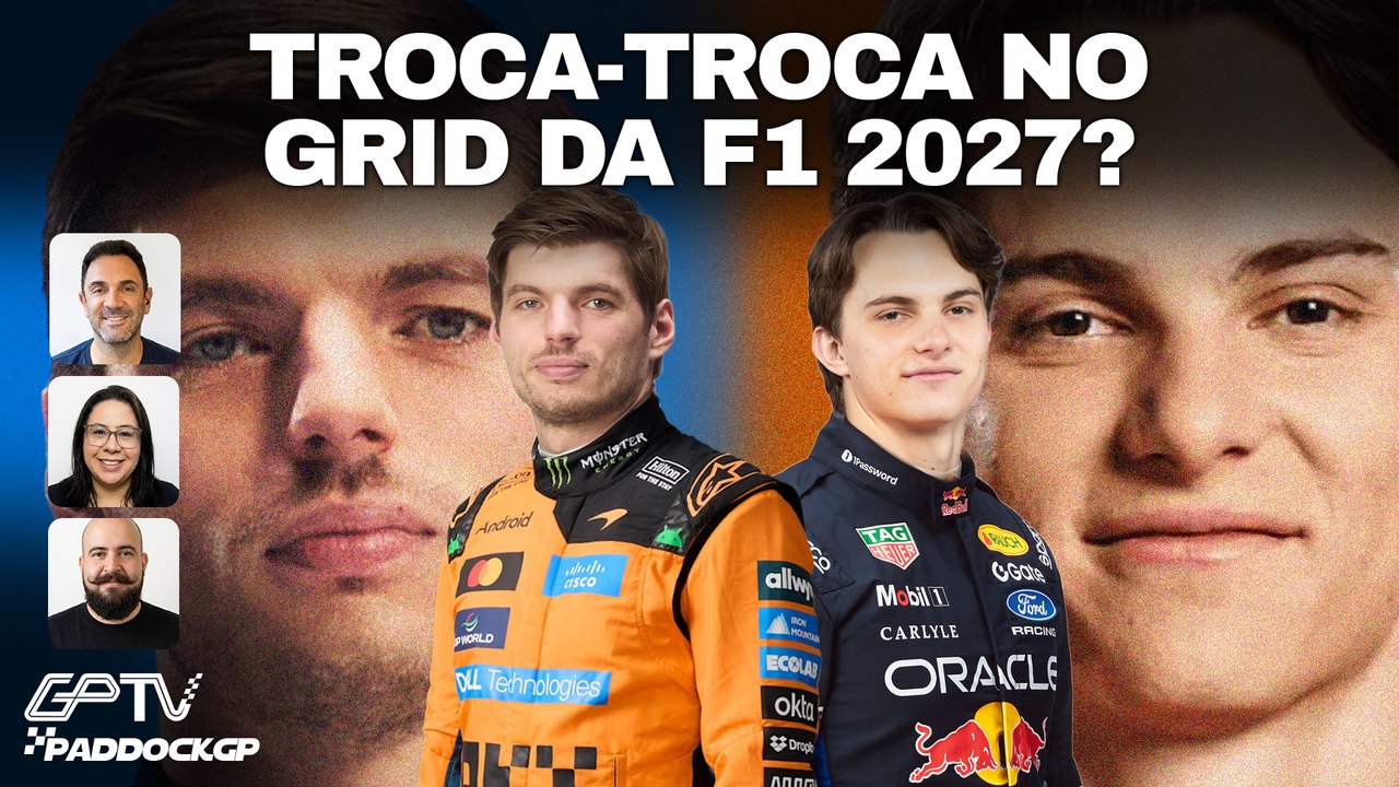 VERSTAPPEN NA McLAREN E PIASTRI NA RED BULL É A GRANDE BOMBA PARA A F1 2027? | Paddock GP