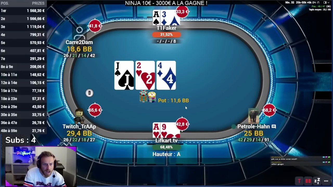 POKER : ON DEEPRUN LE NINJA DE WINAMAX !