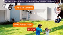 4K 8MP IP Camera Outdoor WiFi Security Camera Wireless Survei... -- Amazing Value 2026 | Must Have!