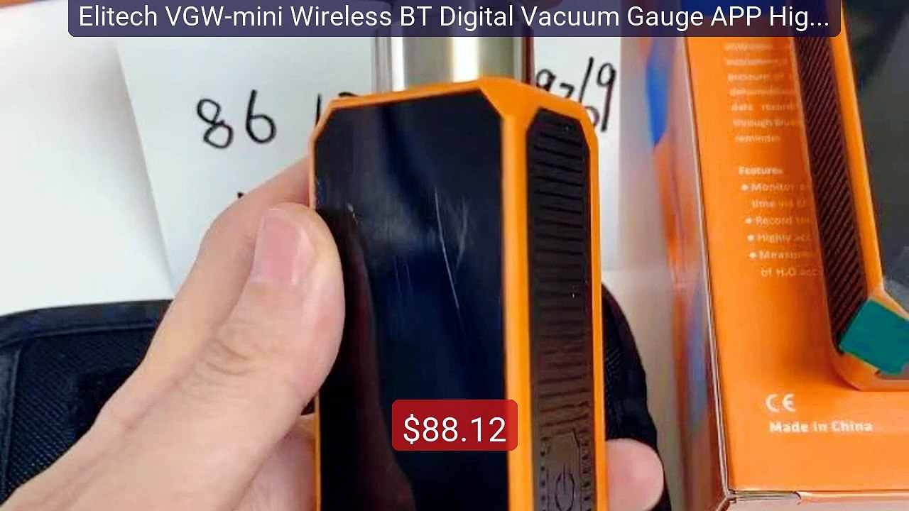 Elitech VGW-mini Wireless BT Digital Vacuum Gauge APP High-Precisi... -- Best Deal 2026 | Shop Now!