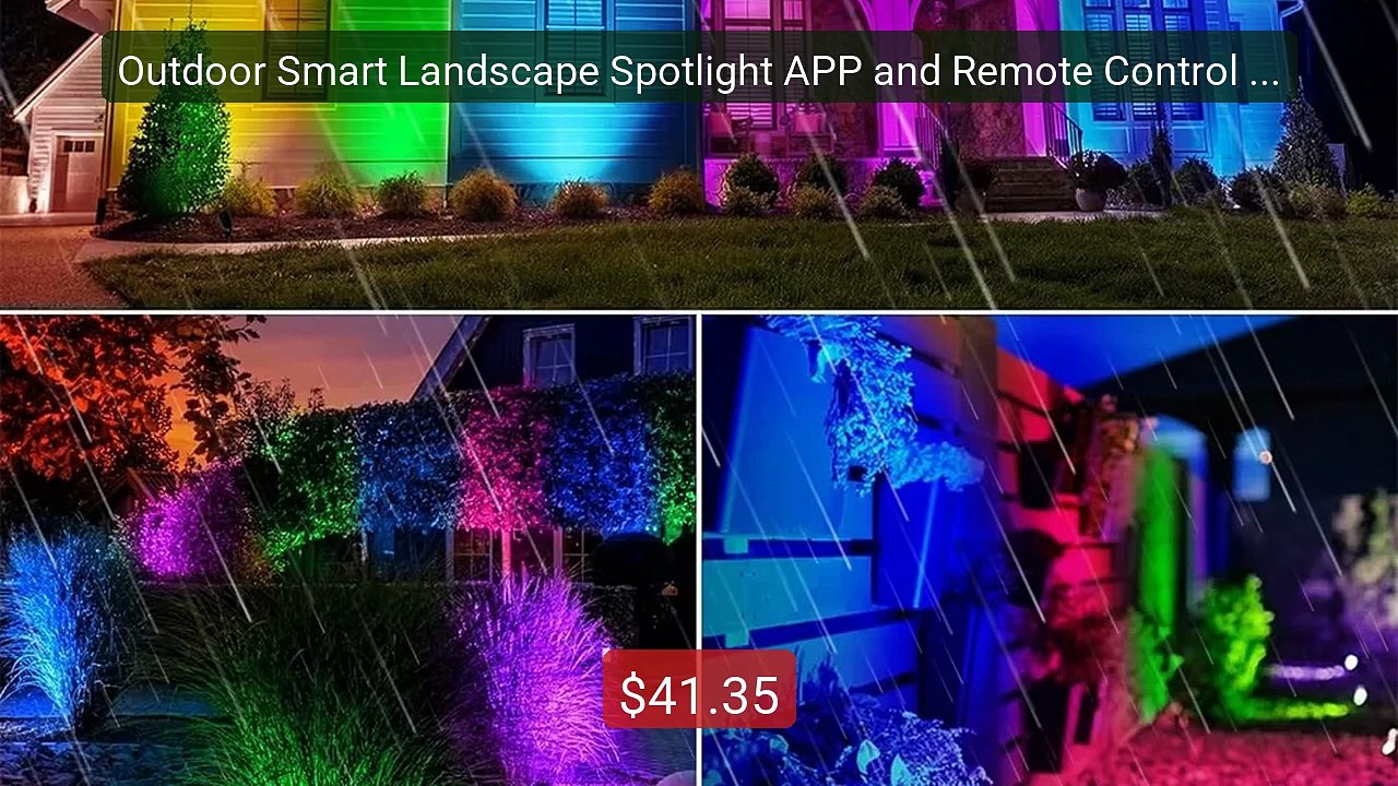 Outdoor Smart Landscape Spotlight APP and Remote Control 16 Millio... -- Best Deal 2026 | Shop Now!