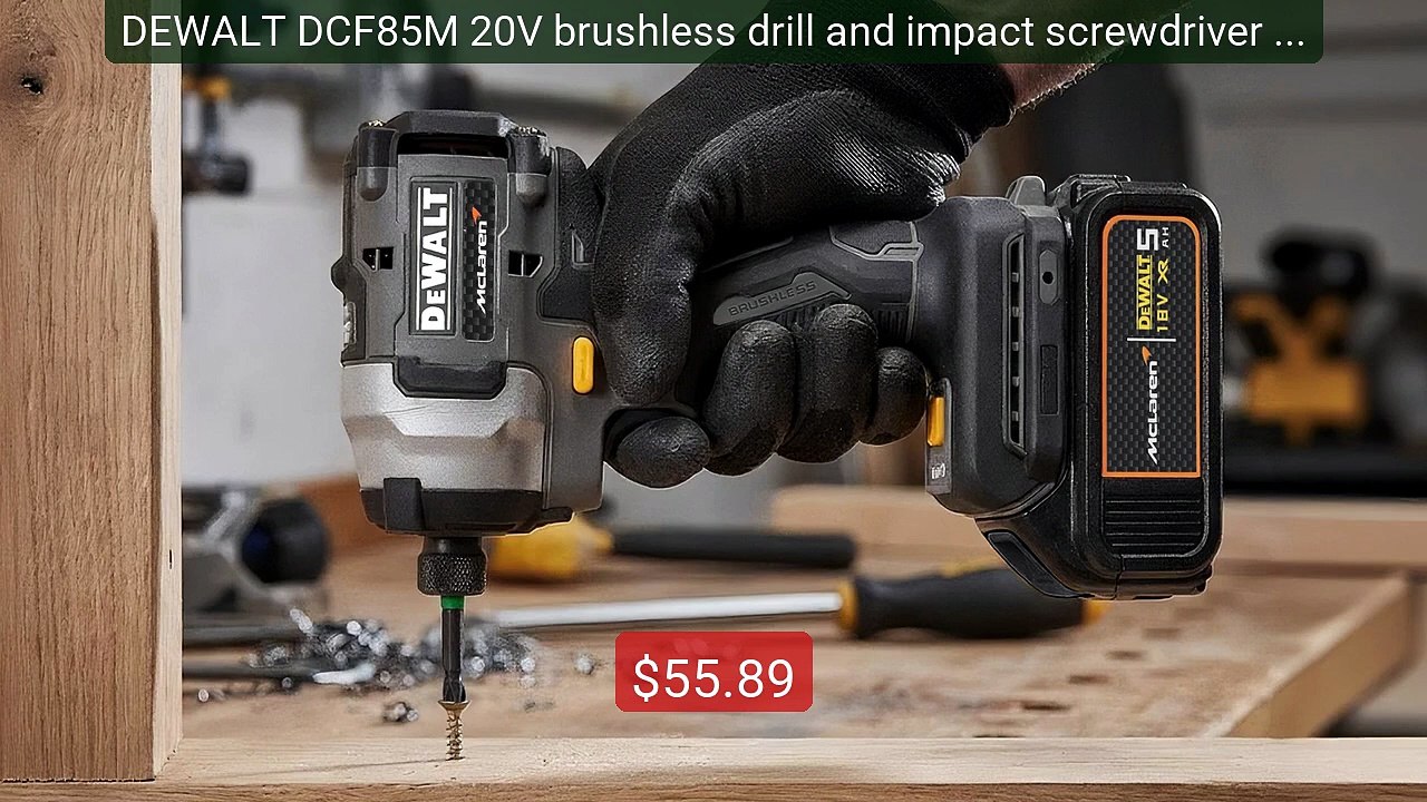 DEWALT DCF85M 20V brushless drill and impact screwdriver | ... -- Top Pick 2026 | Unbeatable Price!