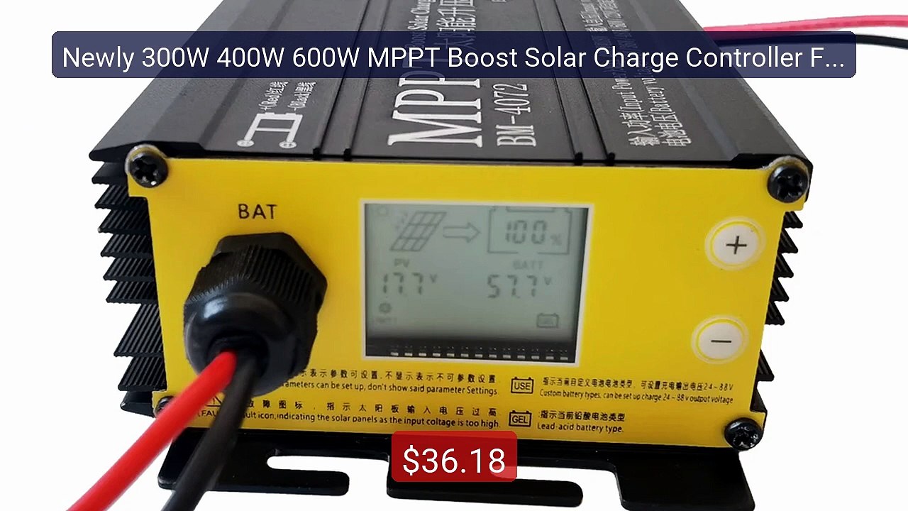 Newly 300W 400W 600W MPPT Boost Solar Charge Controller For... -- Top Pick 2026 | Unbeatable Price!