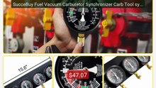 SucceBuy Fuel Vacuum Carburetor Synchronizer Carb Tool sync 4 Gaug... -- Best Deal 2026 | Shop Now!