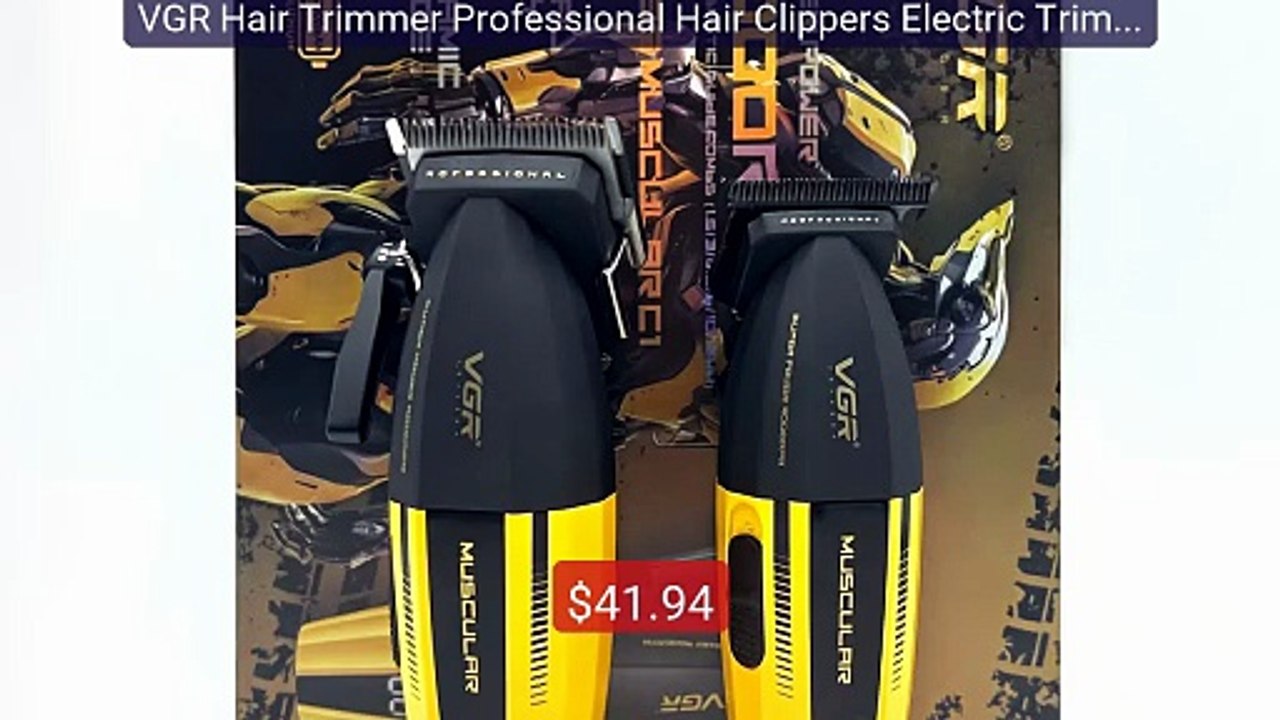 VGR Hair Trimmer Professional Hair Clippers Electric Trimmer A... -- Hot Deal 2026 | Limited Offer!