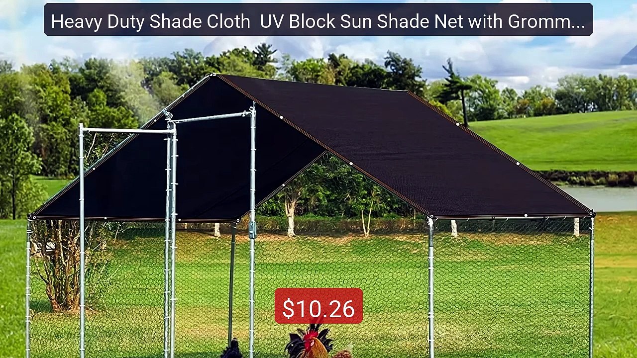 Heavy Duty Shade Cloth  UV Block Sun Shade Net with Grommets ... -- Amazing Value 2026 | Must Have!