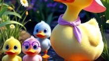 duck🦆elephant 🐘cartoon video | Elephant baby enjoy with ducks baby | Short video | #short