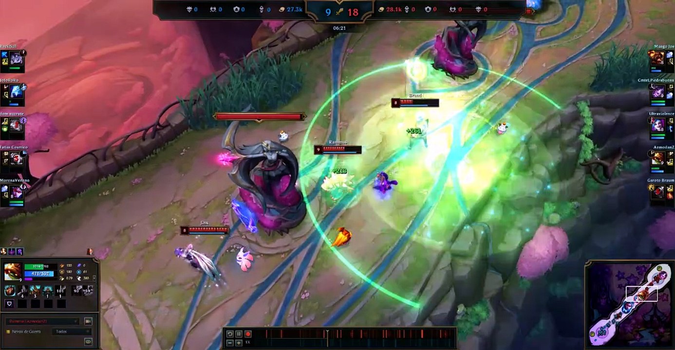 Rammus não enjoa nunca! ARAM desordem gurizada!