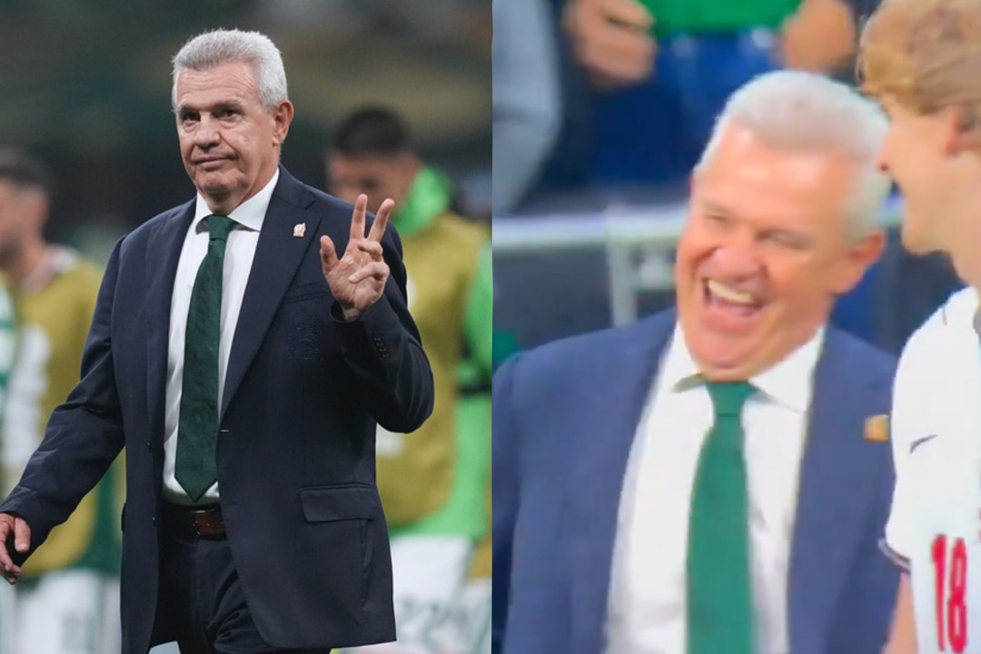 Javier Aguirre leaves Anthony Gordon laughing with cheeky touchline taunt