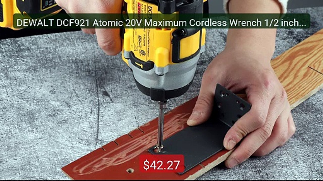 DEWALT DCF921 Atomic 20V Maximum Cordless Wrench 1/2 inch C... -- Top Pick 2026 | Unbeatable Price!