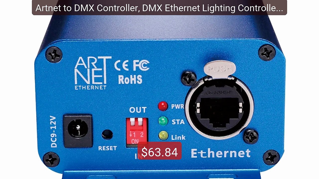 Artnet to DMX Controller, DMX Ethernet Lighting Controller, Profes... -- Best Deal 2026 | Shop Now!
