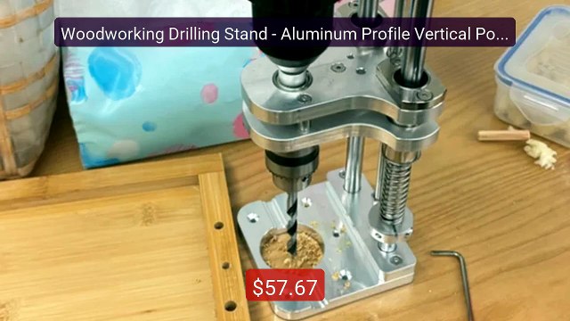 Woodworking Drilling Stand - Aluminum Profile Vertical Positioning ... Top Rated 2026 | Buy Now!