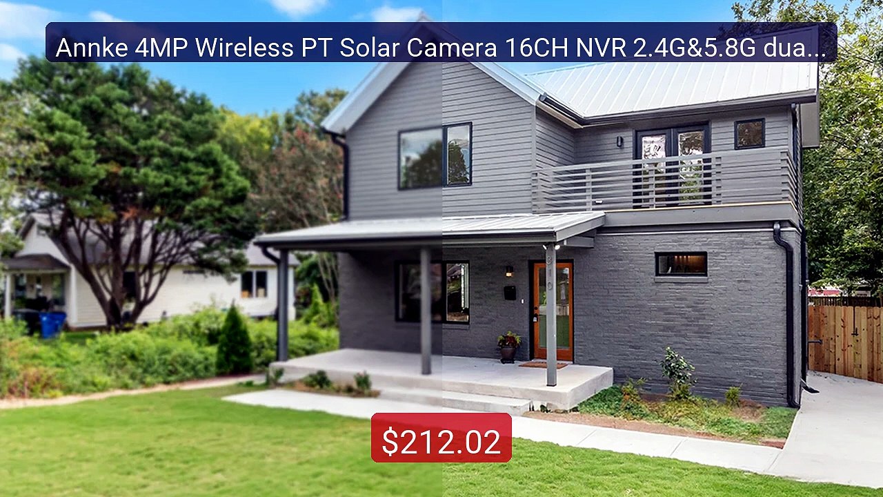 Annke 4MP Wireless PT Solar Camera 16CH NVR 2.4G&5.8G dual-ba... -- Amazing Value 2026 | Must Have!