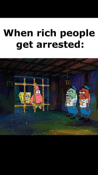 When rich people get arrested: