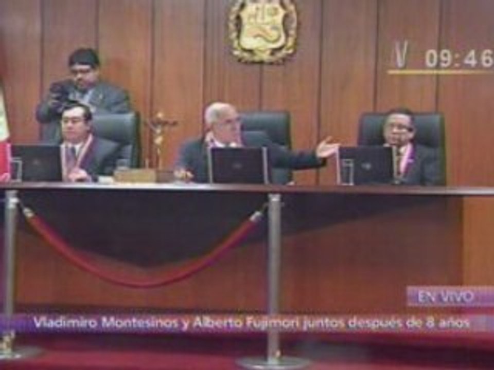 El reencuentro entre Fujimori y Montesinos