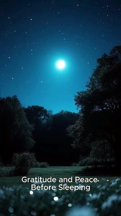 Powerful Night Prayer — Gratitude and Peace Before Sleeping