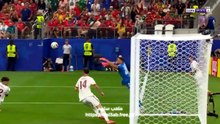 ملخص مباراة اسبانيا والبرتغال 1-0 كأس العالم