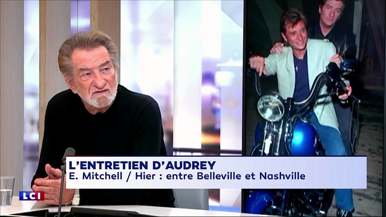 2017 - Johnny Hallyday : Eddy Mitchell évoque son ami et leur carrière dans L'Entretien d'Audrey sur LCI (3 Décembre)