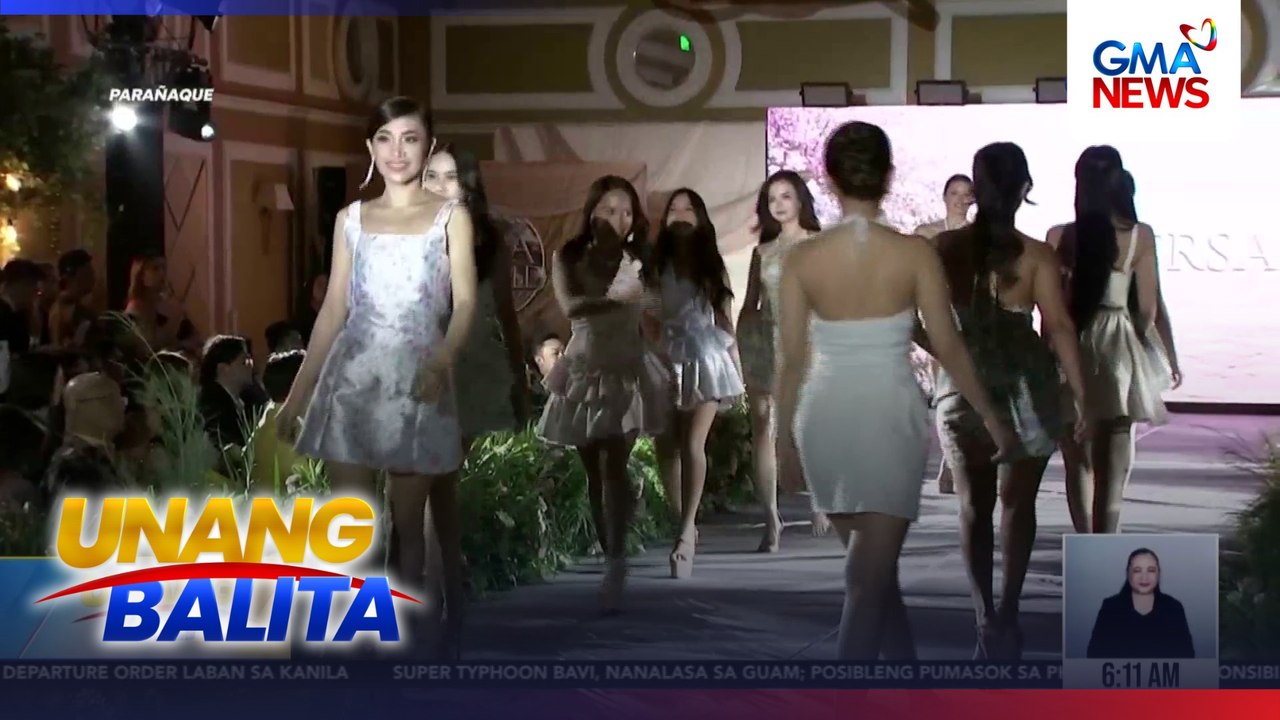 Sparkle beauty queens, rumampa sa fashion show...