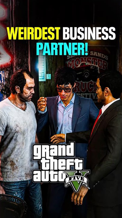 Trevor Meets the Weirdest Business Partner! #gamestyphoon #gta5 #gtav #Trevor #MrCheng #shorts