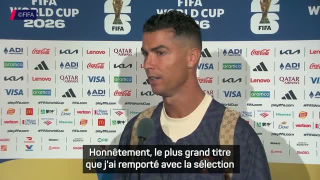 Portugal - Ronaldo - Avant Cristiano, il n'y avait aucun titre, je pars l'esprit tranquille