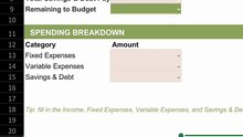 I have made a digital budget manager (1$ only 92220995068)