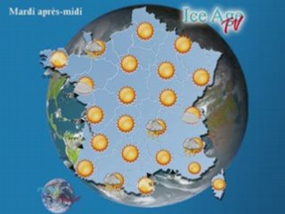 Meteo du Mardi 1er juillet 2008
