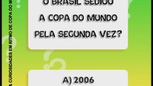 Quiz 13 - BRASIL RUMO AO HEXA!