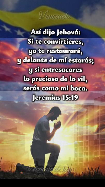 Jehová te puede restaurar. Amén 🙏