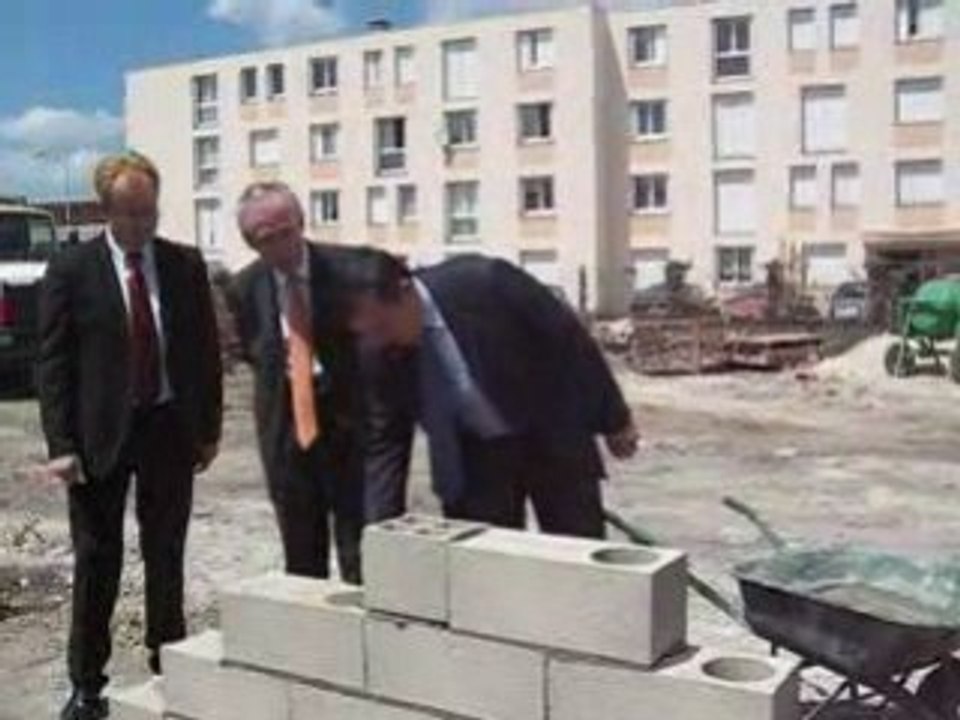 pose première pierre restructuration hôpital montereau
