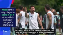 Messi fit for Argentina's World Cup clash with Egypt - Scaloni