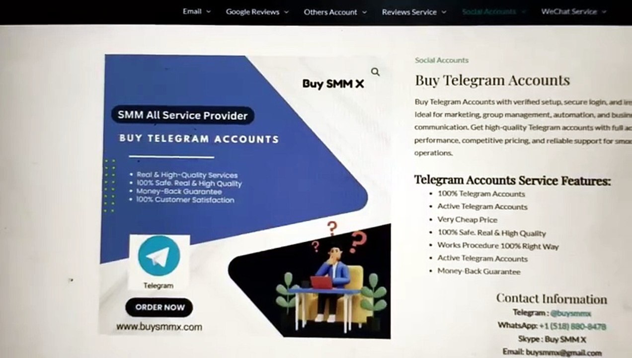 55 Best Sites for Buying Telegram Accounts 2017...2027