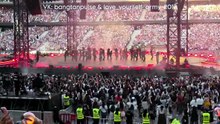 BTS ARIRANG WORLD TOUR DAY 1 IN MADRID HOOLIGAN+RUN BTS PERFORMANCE