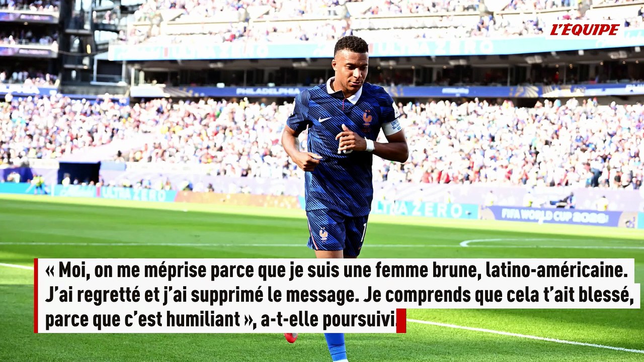 La sénatrice paraguayenne ayant tenu des propos racistes à l'encontre de Kylian Mbappé lui demande de s'excuser et l'accuse de « violence de genre » - Coupe du monde 2026 - Bleus