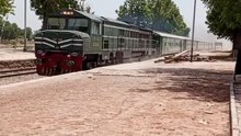 Awami express passing way to  Karachi