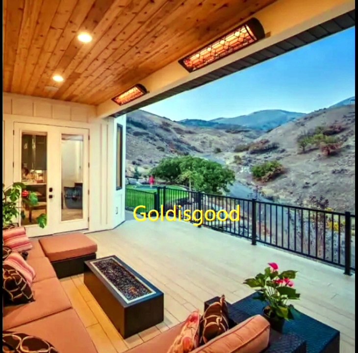 Wall mounted heater 1500w 220v 240v ceiling heater for home use