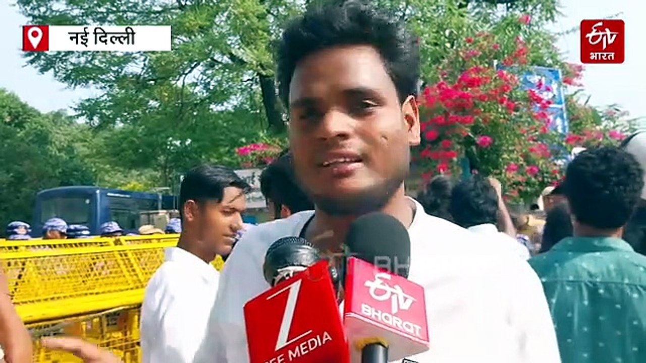 NTA के दफ्तर पर छात्र संगठन SFI का जोरदार प्रदर्शन, शिक्षा मंत्री का मांगा इस्तीफा