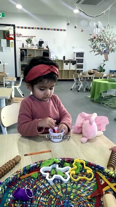Creativity Begins with Curiosity at Spring Kids Early Learning Centre