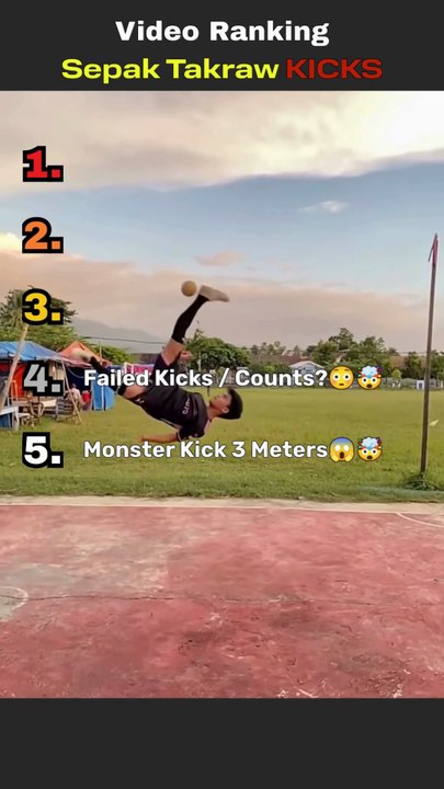 Ranking Sepak Takraw Kicks From Easy to INSANE