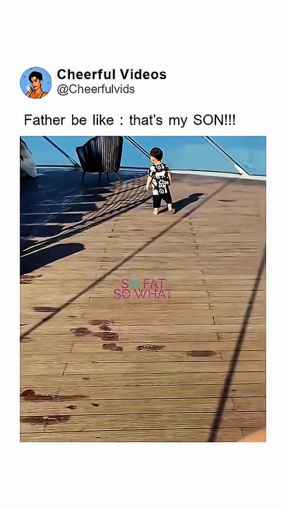 Father Be Like That's My SON!!! 🥹💙👏