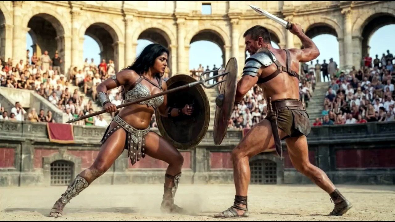Warrior Woman, Female Gladiator Conquers the Arena
