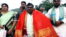 Actor Babu Mohan Visuals @ Tirumala