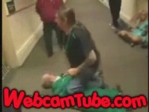Idiot Midget Makes the Mistake of Trying to Fight